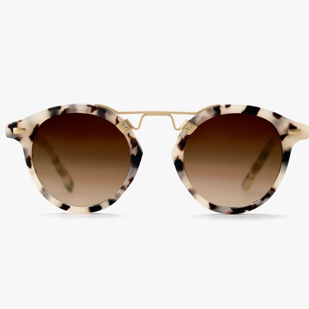 KREWE St Louis Classics Sunglasses in Matte Oyster 24K
